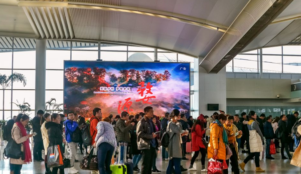 南昌昌北機場燈箱廣告投放案例