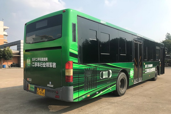 瓜子二手車公交車廣告